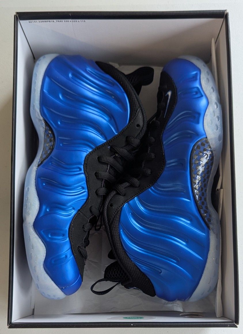 Nike Air Foamposite One International Blue Size 9