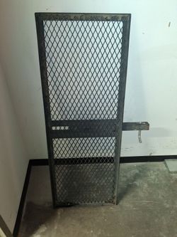 Heavy Duty Steel Expanded Metal Security Door