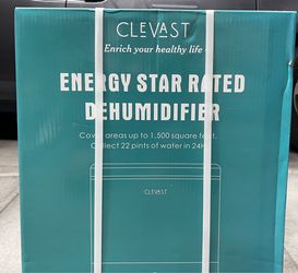 CLEVAST 1,500 Sq. Ft Smart Wi-Fi Dehumidifier With App Energy Star, 22 Pint Dehumidifier With Reusable Air Filter For Basement, Bedrooms, Bathrooms, L