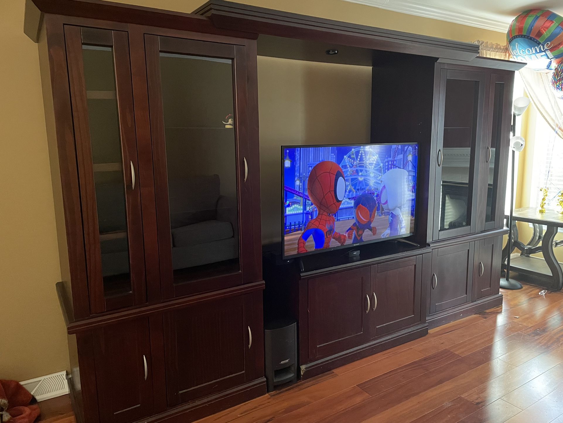 Entertainment center - Wood
