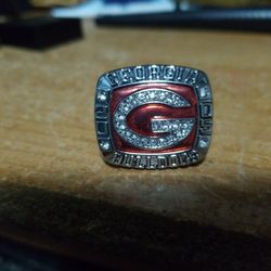 2005 Georgia Bulldogs Championship Ring Size 12 David Pollack