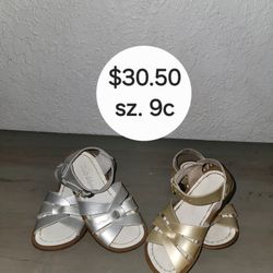 Toddler Saltwater Sandles Sz. 9c