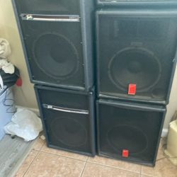 PA SPEAKERS AND SOUND SYSTEM 