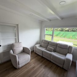 Opal Swivel Gliding Recliner& Reclining Sofa 