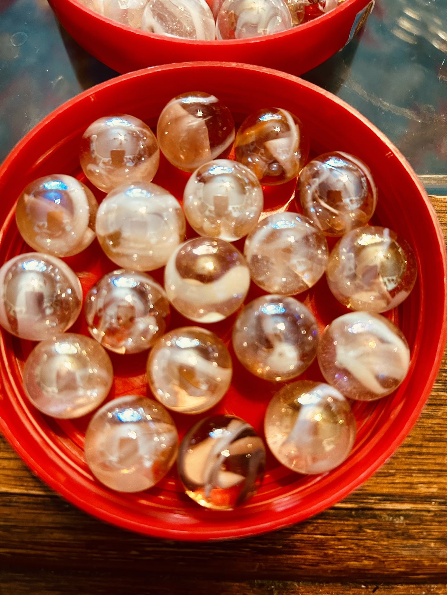 40 Marbles Vacor Pink Swirls