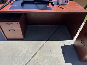 Desk And Shelf