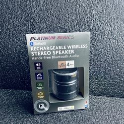 New Platinum Series Rechargeable Wireless Stereo Speaker Travelocity