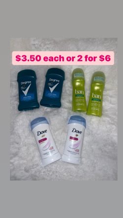 New Roll On Deodorant Dry Spray Whole Body Secret Degree Gillette Dove Ban Old Spice