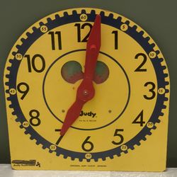 Vintage Original JUDY CLOCK (model J209040) for Children - posted price is firm.