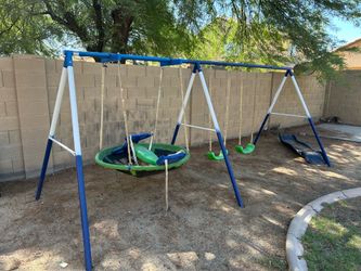 Swing set as is
