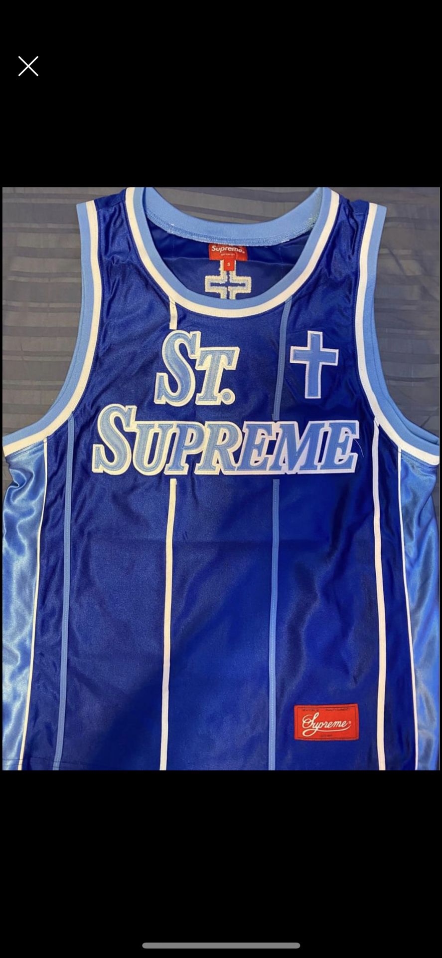Supreme St. Supreme basketball Jersey size small for Sale in