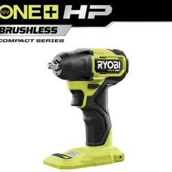 RYOBI ONE+ HP 18V Brushless Cordless Compact 3/8 in. Impact Wrench (Tool Only) $85