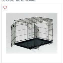 Dog Crate With Kong Matching Dog Bed
