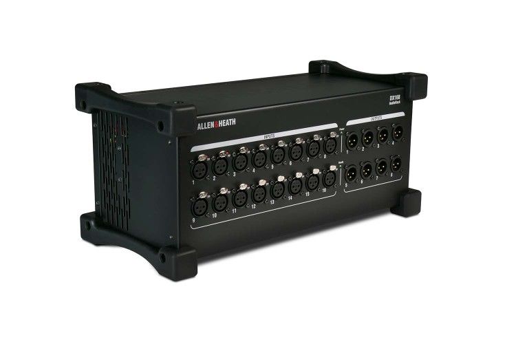 Allen & Heath DX168,16 Input / 8 Output XLR 96kHz Portable DX I/O Expander
