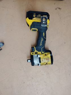 DeWalt 20V Brushless Impact Wrench with Battery