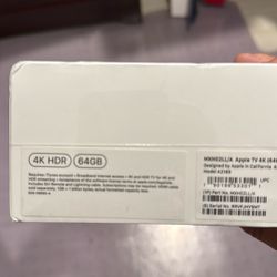 Apple TV 4K 64GB Sealed