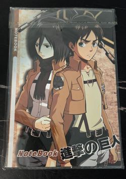 Anime "Attack On Titans" Notebook