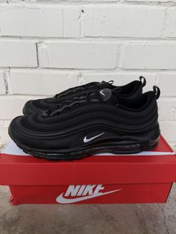 Nike Air Max 97 Black Anthracite White Terry Cloth 921826-015 Men's Size 12