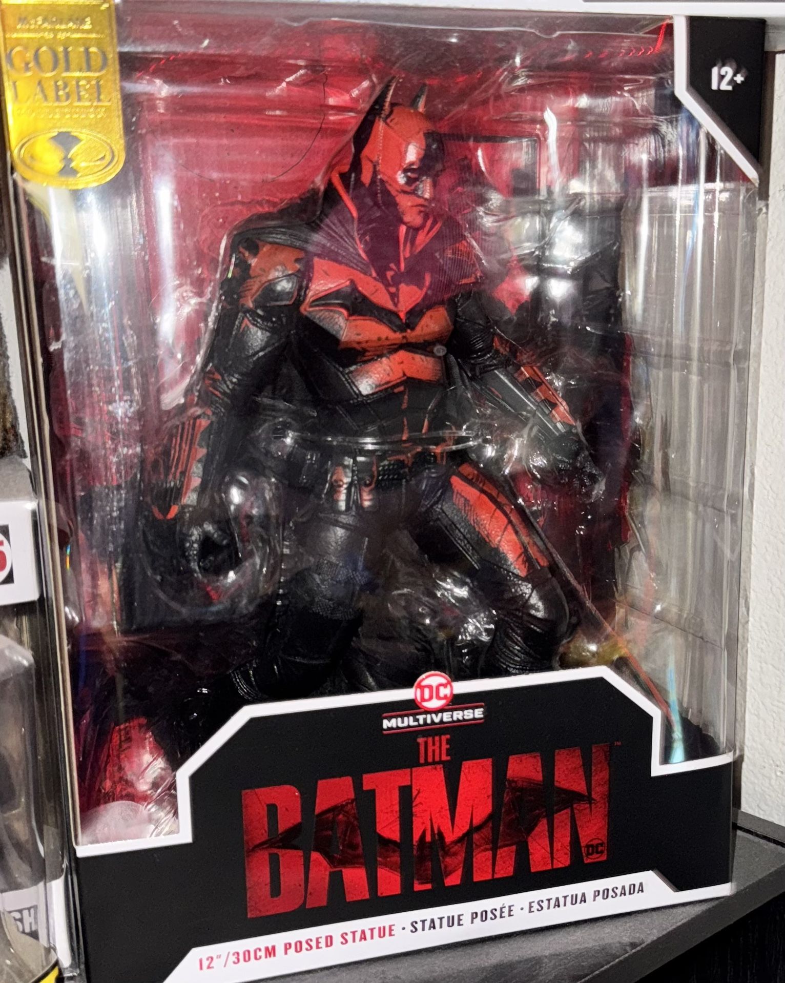 The Batman 2022 DC Mcfarlane Gold Label 12” Statue