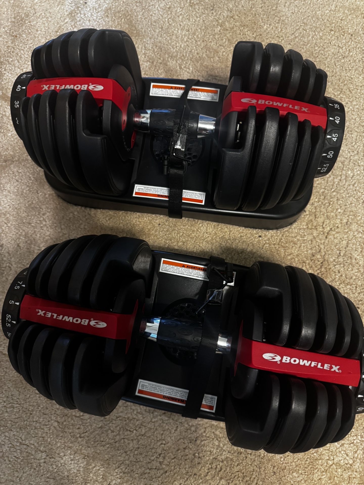 Bowflex SelectTech 552 Dumbbells – Pair