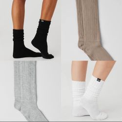 Alo Scrunchy Socks 