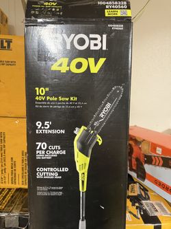 Ryobi 40v pole saw