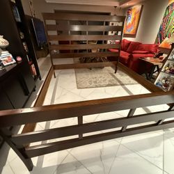 King Bed Frame With 2 Night Stands