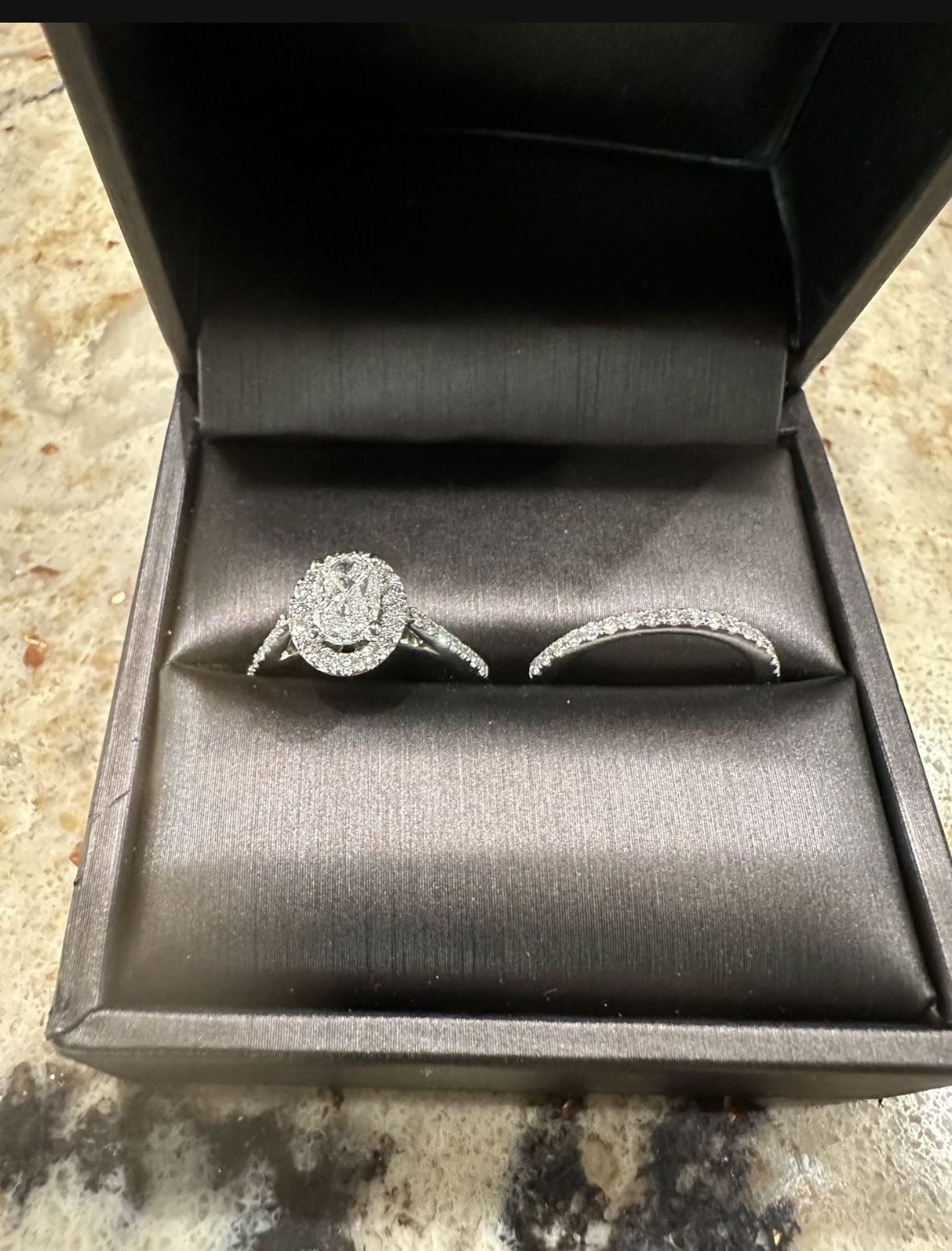 3/4 Qt. Engagement ring.