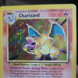 Pokemon Card Charizard 