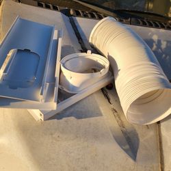 Portable AC Exhaust Hose & Window Kit