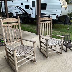 Wooden rocking Chairs 