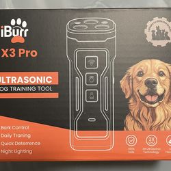 iBurr X3 Pro Ultrasonic Dog Training Tool