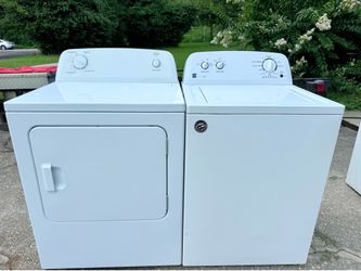 Free delivery and install on this kenmore washer and roper drier
