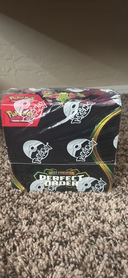 Pokémon mega evolution perfect order booster