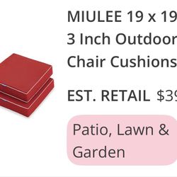 Patio Furniture Cushion