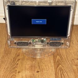 AMPD 13" LED FHDTV HDMI TV Clear Prison Jail TV Monitor SLTV-1320AP-3T NEAR MINT