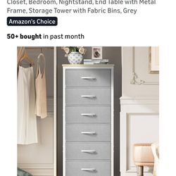 6 drawer storage tower