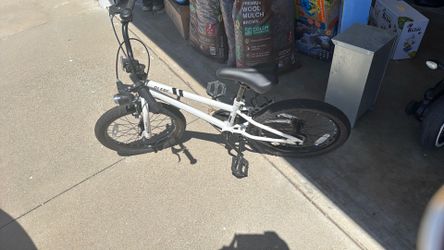 White bike