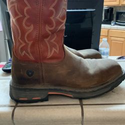 Work Boots 8 1/2 Used Once $150