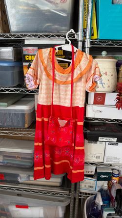 Girls Dolores Encanto Costume Dress