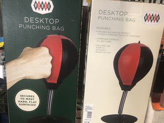 Desktop punching bag