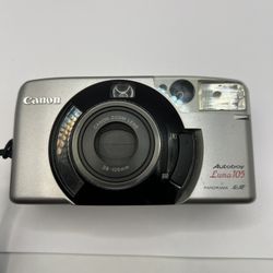 Canon , FilmCamera Autoboy Luna 105, Panorama, AiAf, 38-105 Mm, Made In Taiwan
