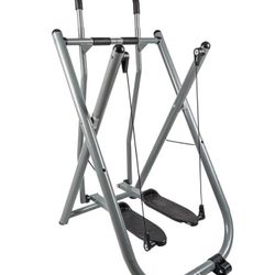 😀 Total Body Fitness Workout Exercise Elliptical Machine Glider, Low Impact Air Walk Cross Trainer Supports 250-300lbs with Low-Impact Design for Hom