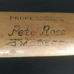 Pete Rose Baseball Bat 