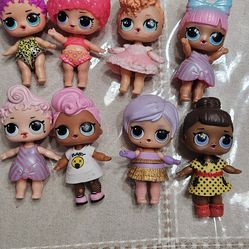 8 l.o.l dolls