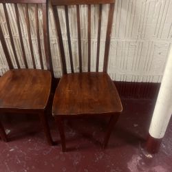 Wooden Chairs 