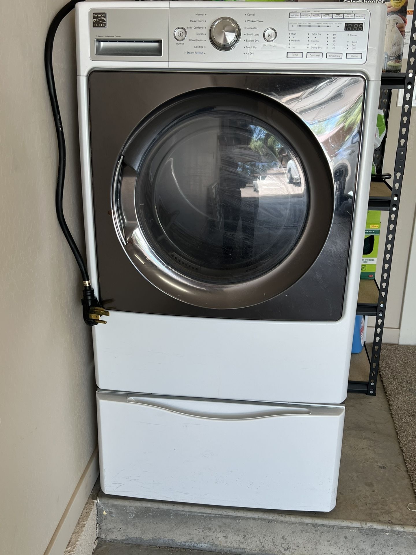 Dryer And Two Pedestals