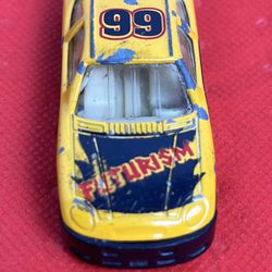 Vintage Unbranded #99 Futurism NASCAR Stock Car Rare Original Old Car #66 FreeS