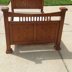 Twin Bed Frame Solid Wood
