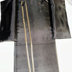 14k 24 In 5mm Gold Cuban Link Chain 